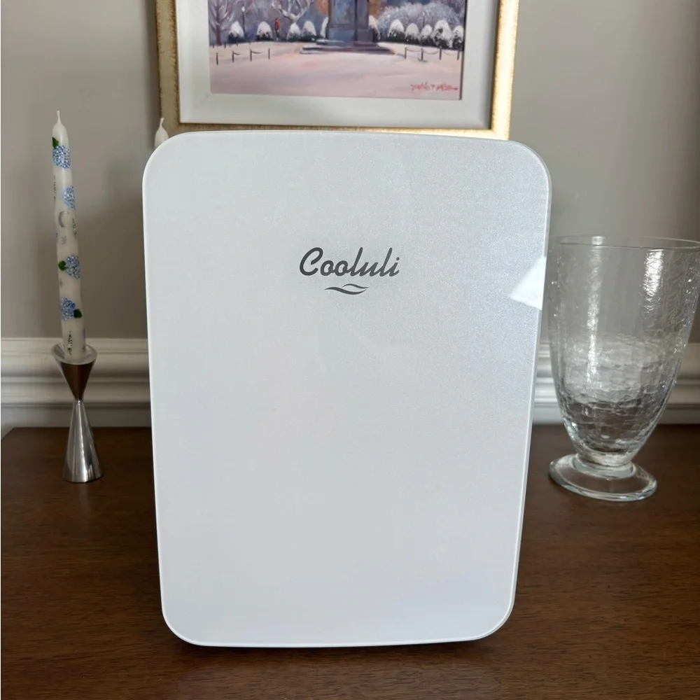 Cooluli White Mini Fridge